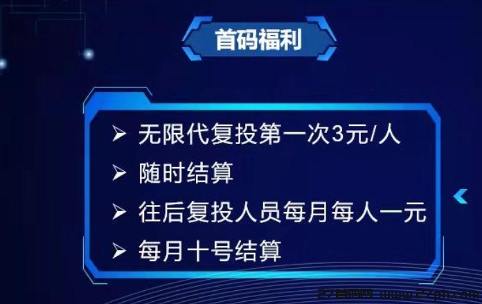 首选！国内最大首码项目平台等你来！-27首码项目网